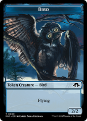 Eldrazi Spawn // Bird Double-Sided Token [Modern Horizons 3 Tokens] | Card Merchant Takapuna