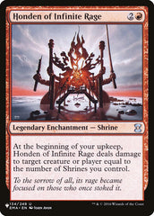 Honden of Infinite Rage [The List] | Card Merchant Takapuna