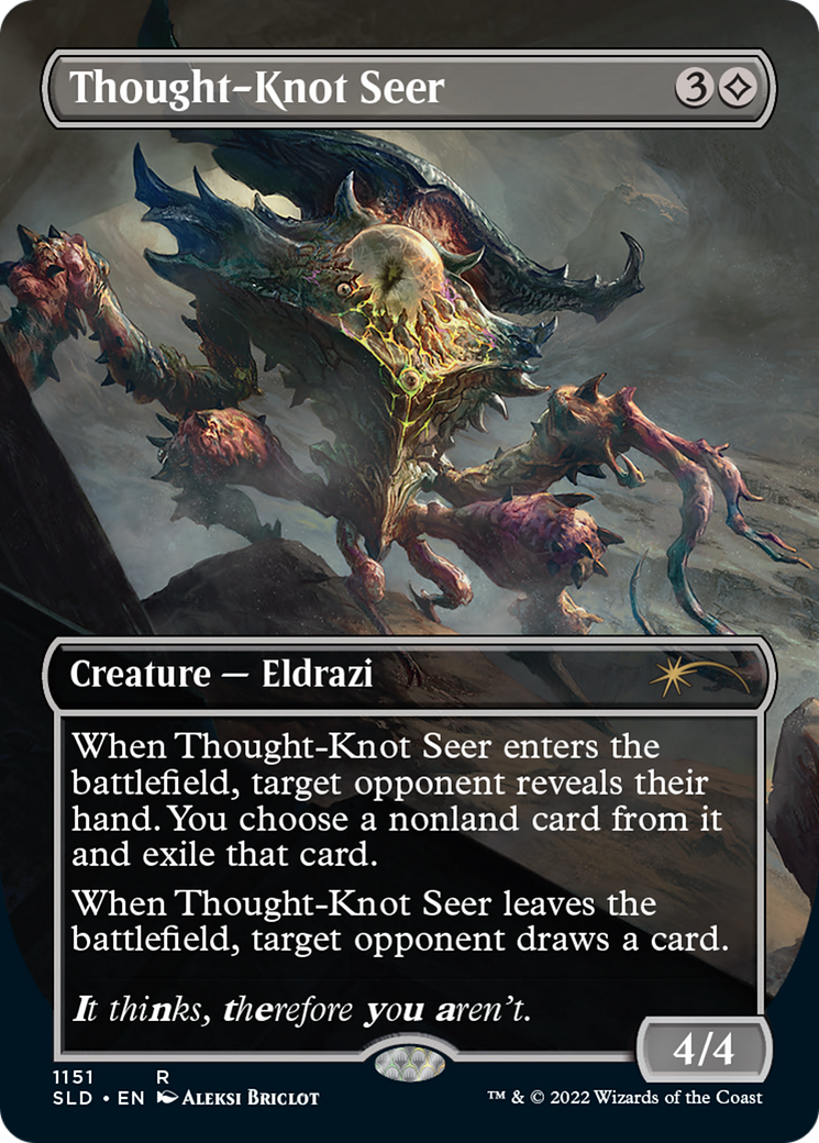 Thought-Knot Seer (1151) (Borderless) [Secret Lair Drop Series] | Card Merchant Takapuna