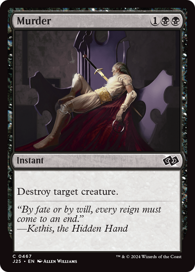 Murder [Foundations Jumpstart] | Card Merchant Takapuna