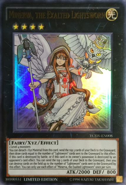 Minerva, the Exalted Lightsworn [YCSW-EN008] Ultra Rare | Card Merchant Takapuna