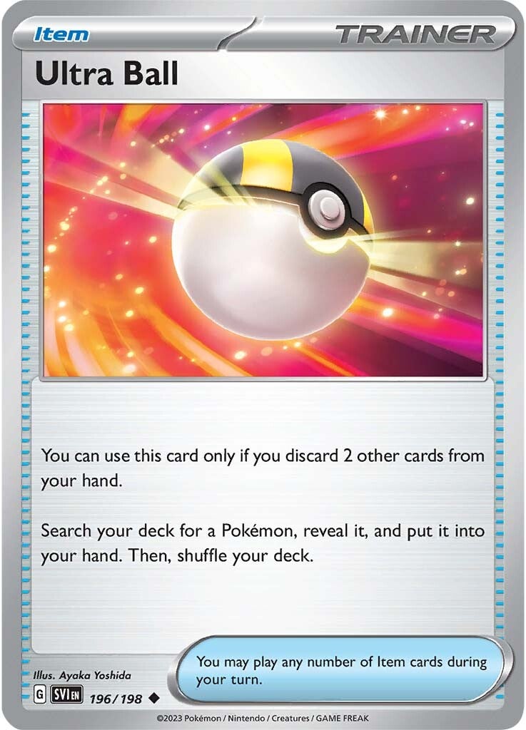 Ultra Ball (196/198) [Scarlet & Violet: Base Set] | Card Merchant Takapuna