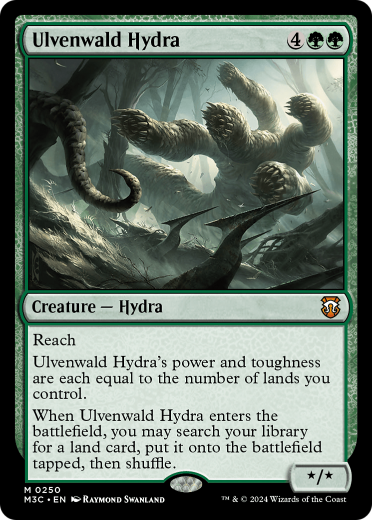 Ulvenwald Hydra (Ripple Foil) [Modern Horizons 3 Commander] | Card Merchant Takapuna