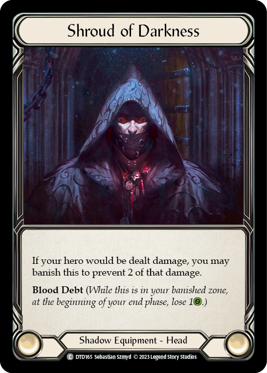 Shroud of Darkness [DTD165] (Dusk Till Dawn)  Cold Foil | Card Merchant Takapuna