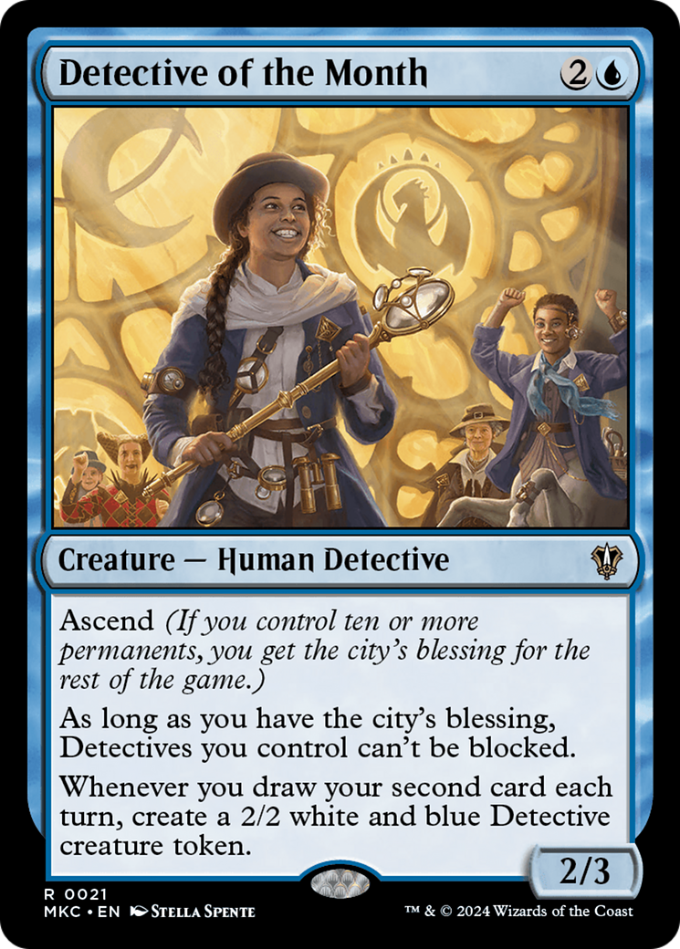 Detective of the Month [Murders at Karlov Manor Commander] | Card Merchant Takapuna