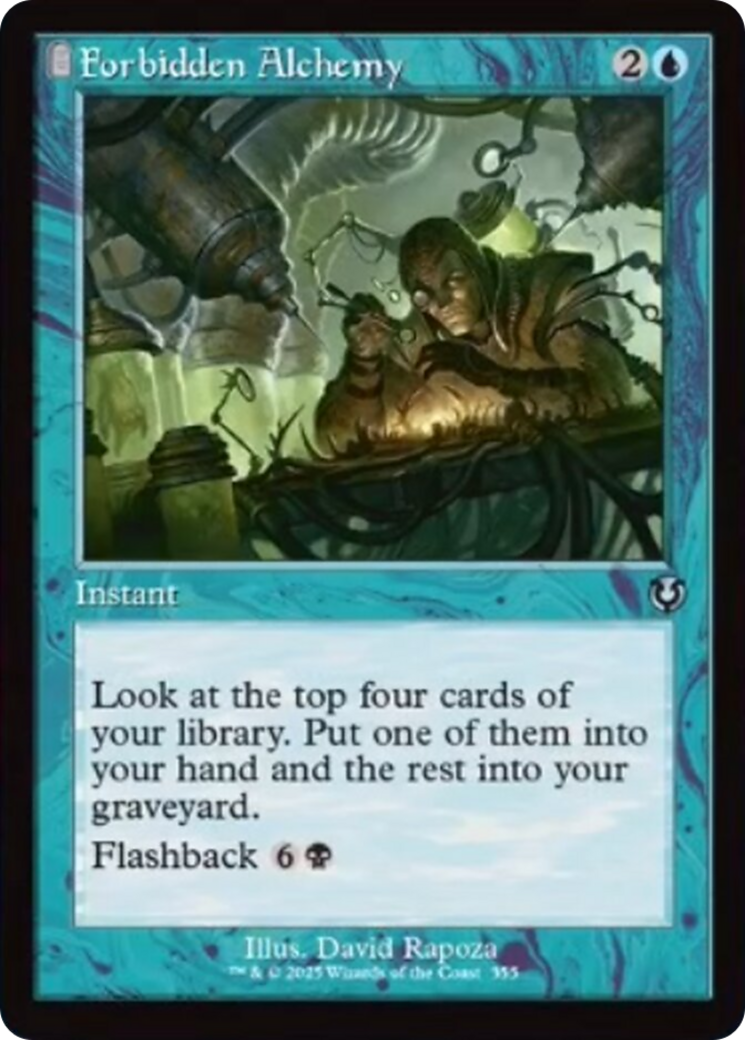 Forbidden Alchemy (Retro Frame) [Innistrad Remastered] | Card Merchant Takapuna