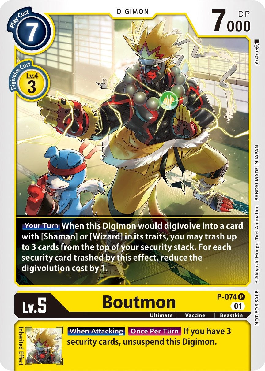 Boutmon [P-074] (Update Pack) [Promotional Cards] | Card Merchant Takapuna