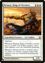 Brimaz, King of Oreskos [The List] | Card Merchant Takapuna