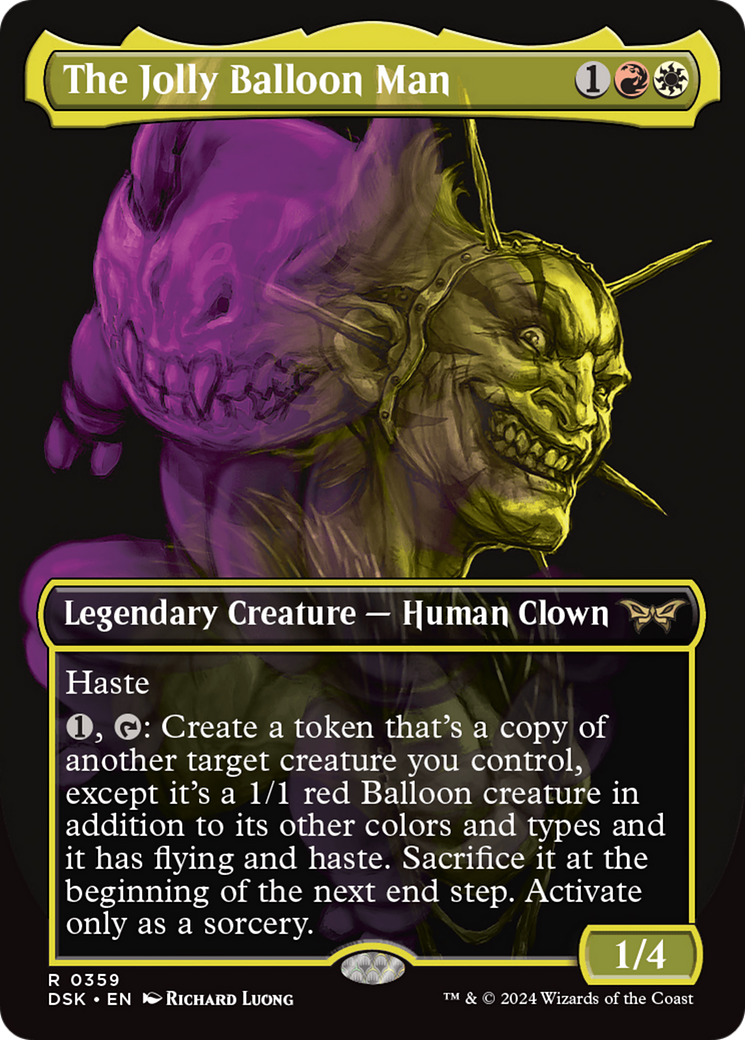 The Jolly Balloon Man (Showcase) [Duskmourn: House of Horror] | Card Merchant Takapuna