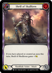 Shrill of Skullform (Yellow) [EVR117] (Everfest)  1st Edition Rainbow Foil | Card Merchant Takapuna