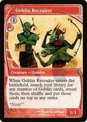 Goblin Recruiter (Future Sight) [Mystery Booster 2] | Card Merchant Takapuna