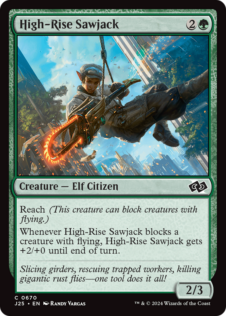 High-Rise Sawjack [Foundations Jumpstart] | Card Merchant Takapuna