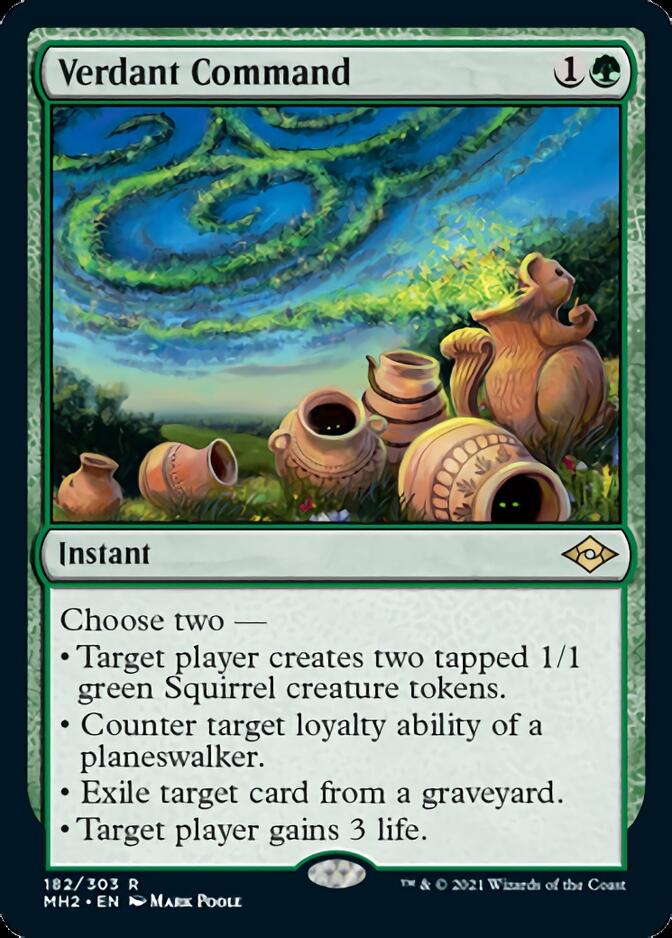 Verdant Command [Modern Horizons 2] | Card Merchant Takapuna