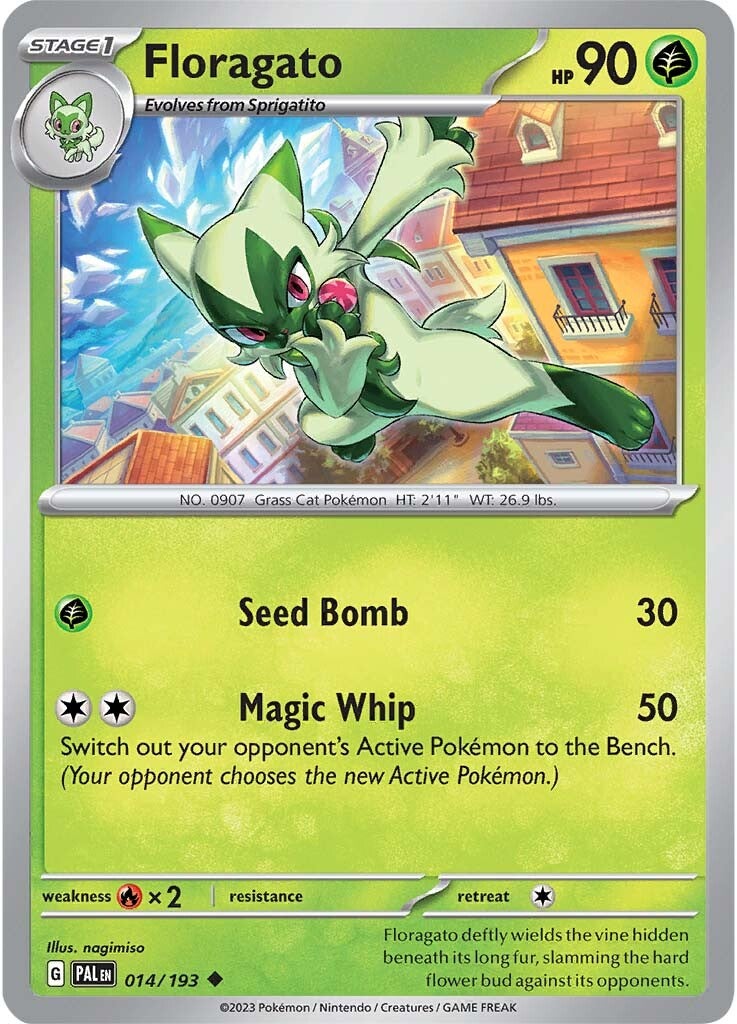 Floragato (014/193) [Scarlet & Violet: Paldea Evolved] | Card Merchant Takapuna