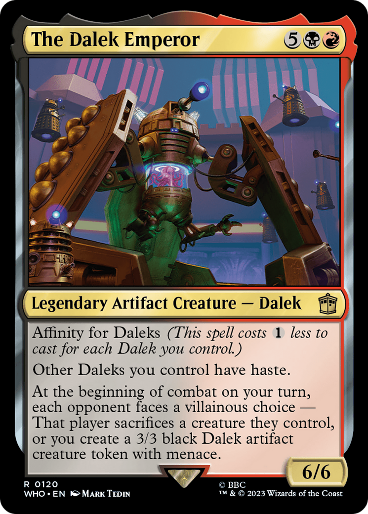 The Dalek Emperor (Extended Art) [Doctor Who] | Card Merchant Takapuna