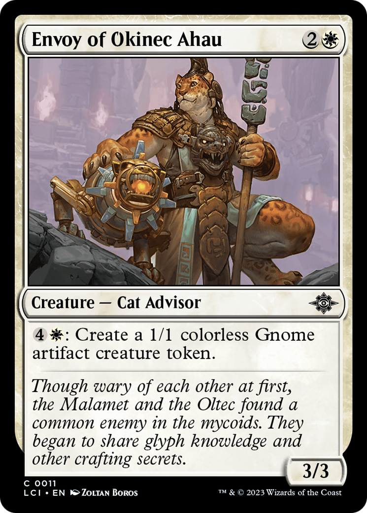 Envoy of Okinec Ahau [The Lost Caverns of Ixalan] | Card Merchant Takapuna