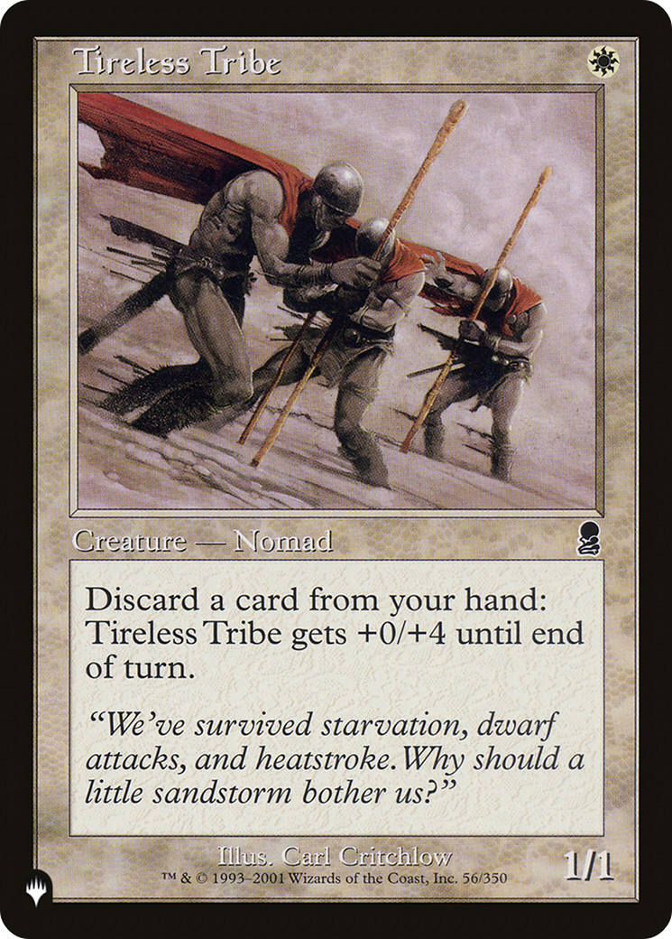 Tireless Tribe [The List Reprints] | Card Merchant Takapuna