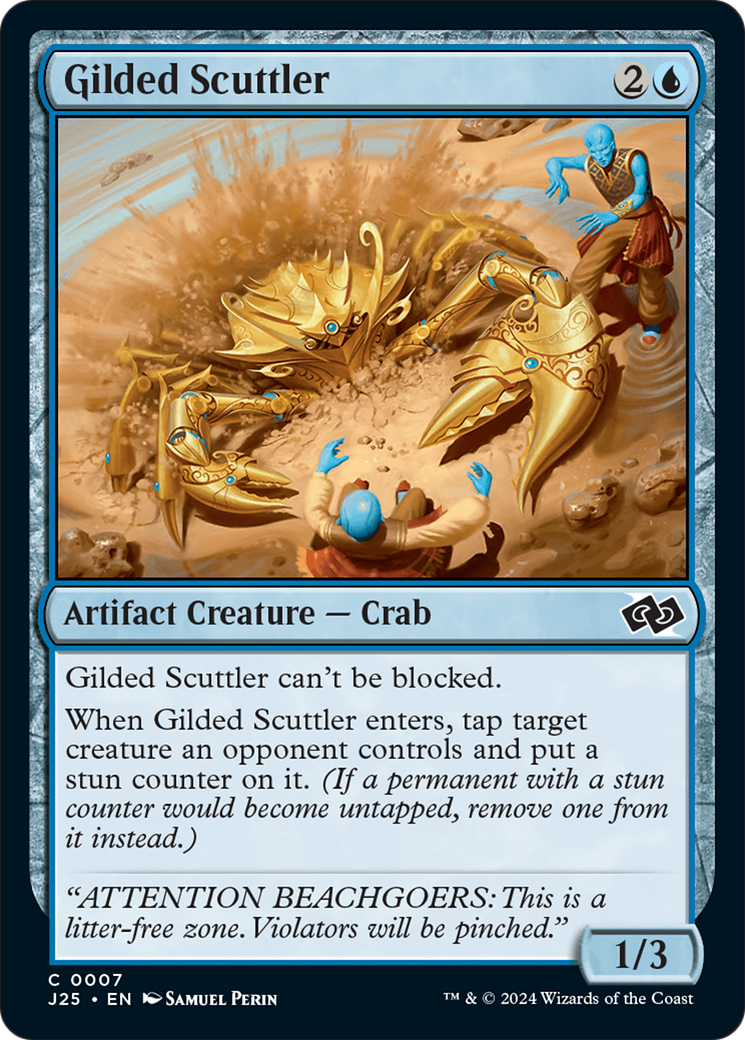 Gilded Scuttler [Foundations Jumpstart] | Card Merchant Takapuna