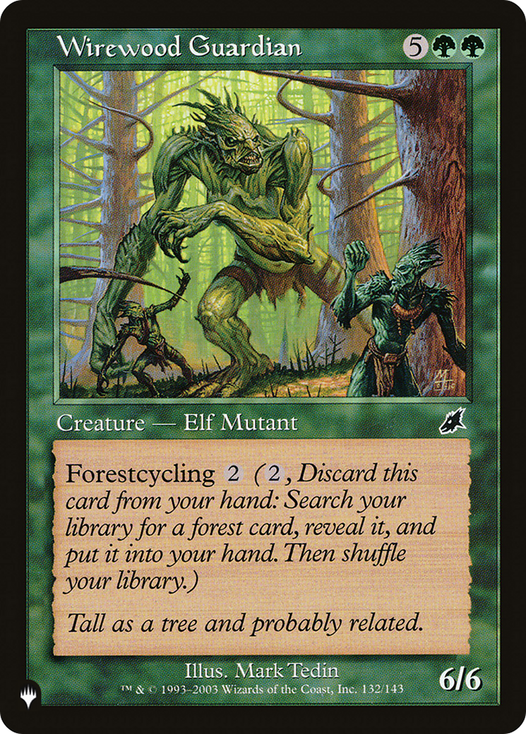 Wirewood Guardian [The List] | Card Merchant Takapuna