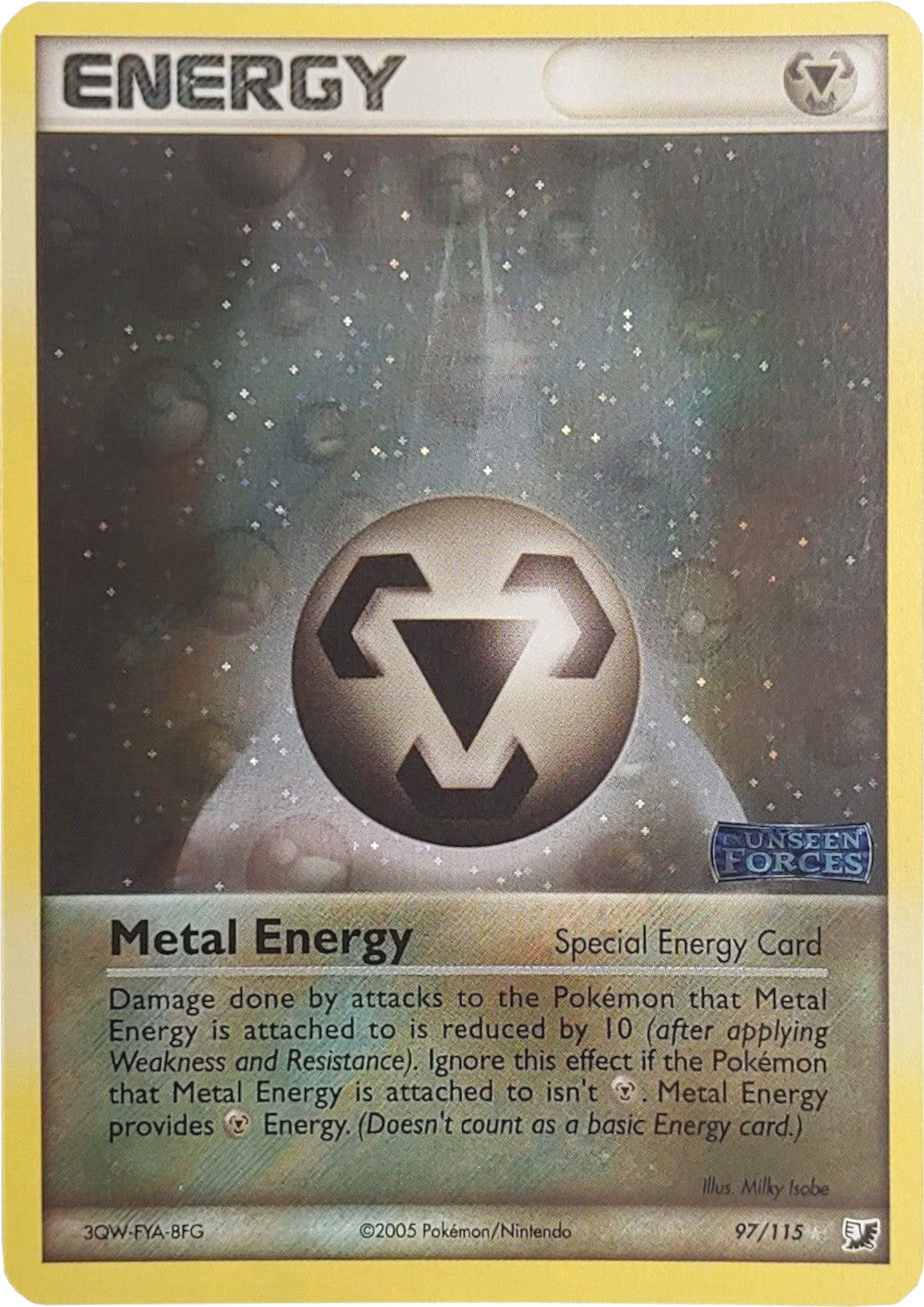 Metal Energy (97/115) (Stamped) [EX: Unseen Forces] | Card Merchant Takapuna