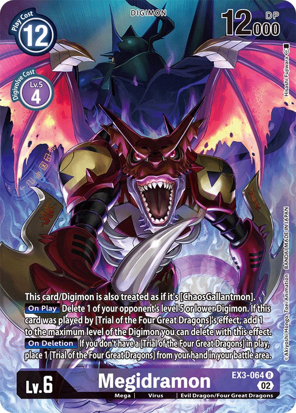 Megidramon [EX3-064] (Alternate Art) [Draconic Roar] | Card Merchant Takapuna