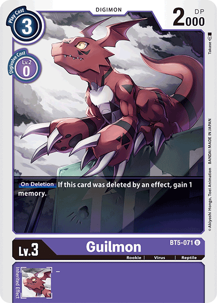 Guilmon [BT5-071] [Battle of Omni] | Card Merchant Takapuna