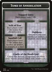 Dungeon of the Mad Mage // Tomb of Annihilation Double-Sided Token [Dungeons & Dragons: Adventures in the Forgotten Realms Tokens] | Card Merchant Takapuna