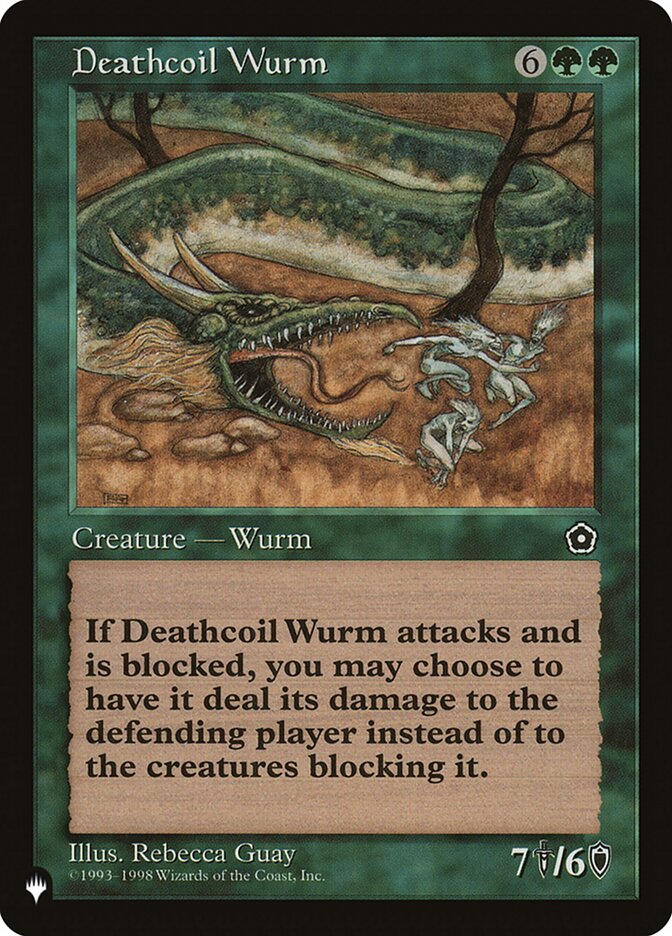 Deathcoil Wurm [The List] | Card Merchant Takapuna