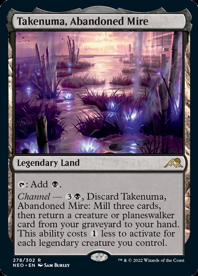 Takenuma, Abandoned Mire [Kamigawa: Neon Dynasty] | Card Merchant Takapuna