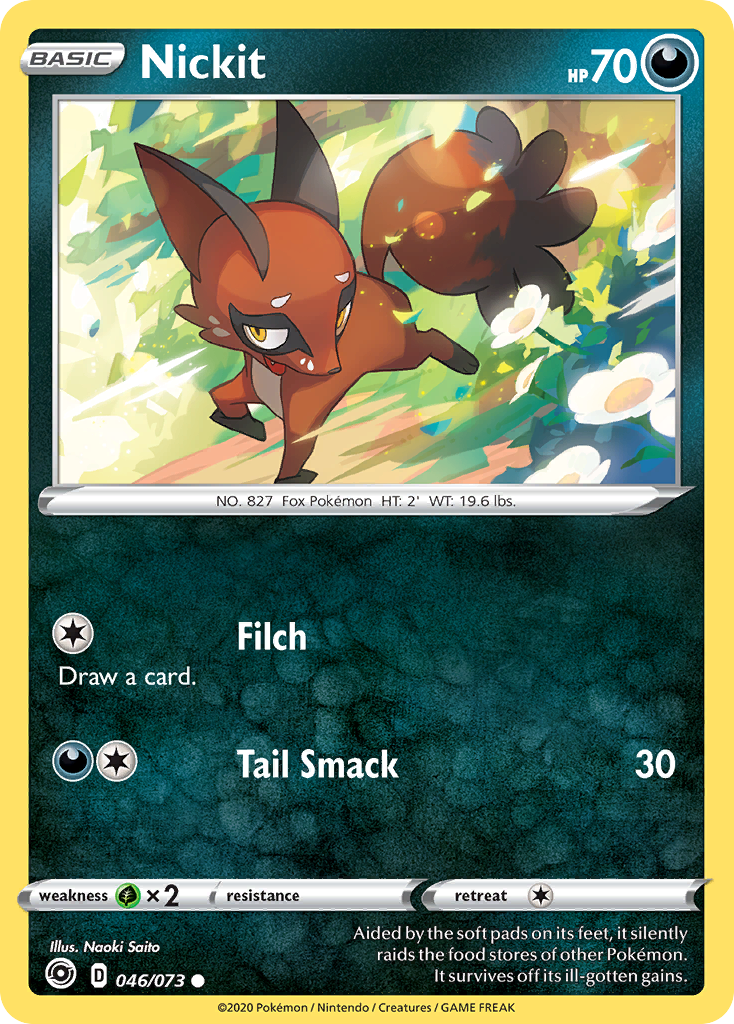 Nickit (046/073) [Sword & Shield: Champion's Path] | Card Merchant Takapuna