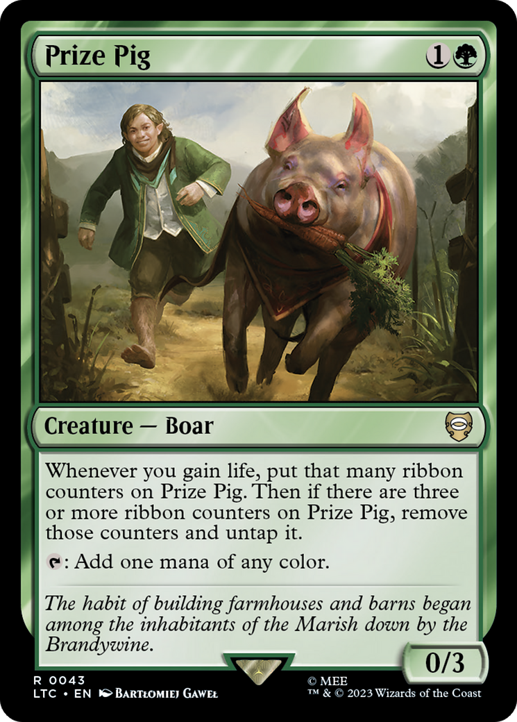 Prize Pig [The Lord of the Rings: Tales of Middle-Earth Commander] | Card Merchant Takapuna