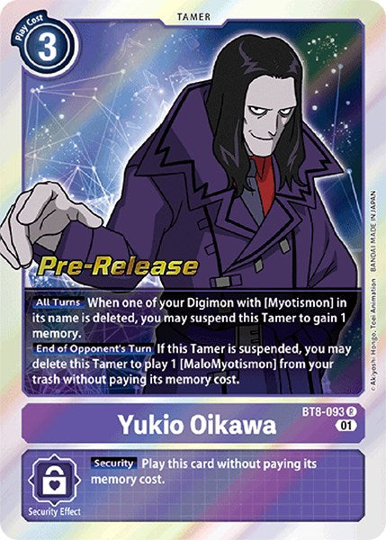 Yukio Oikawa [BT8-093] [New Awakening Pre-Release Cards] | Card Merchant Takapuna