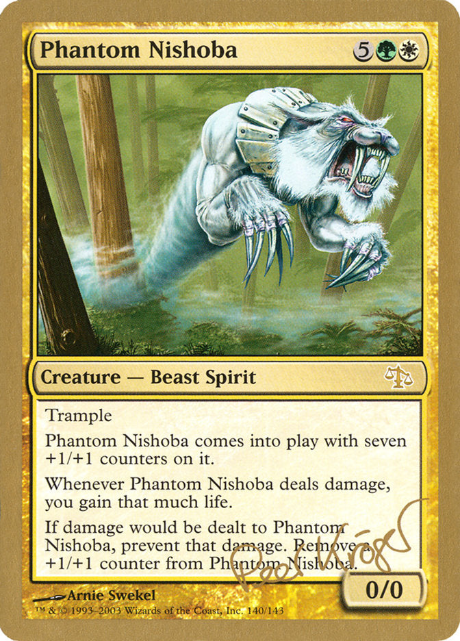 Phantom Nishoba (Peer Kroger) [World Championship Decks 2003] | Card Merchant Takapuna