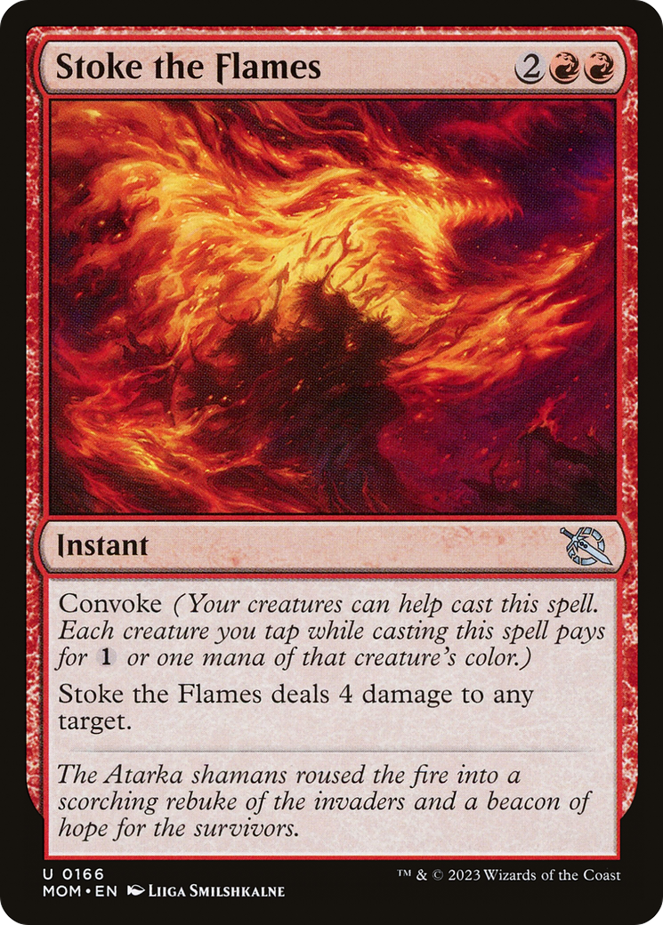 Stoke the Flames [March of the Machine] | Card Merchant Takapuna