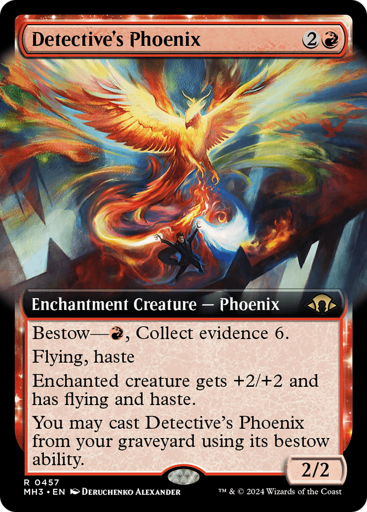 Detective's Phoenix (Extended Art) [Modern Horizons 3] | Card Merchant Takapuna