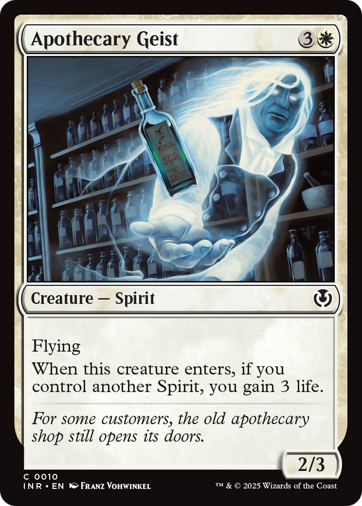 Apothecary Geist [Innistrad Remastered] | Card Merchant Takapuna