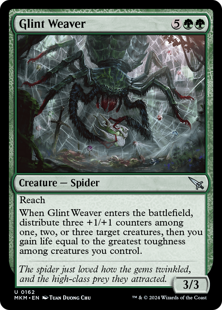 Glint Weaver [Murders at Karlov Manor] | Card Merchant Takapuna