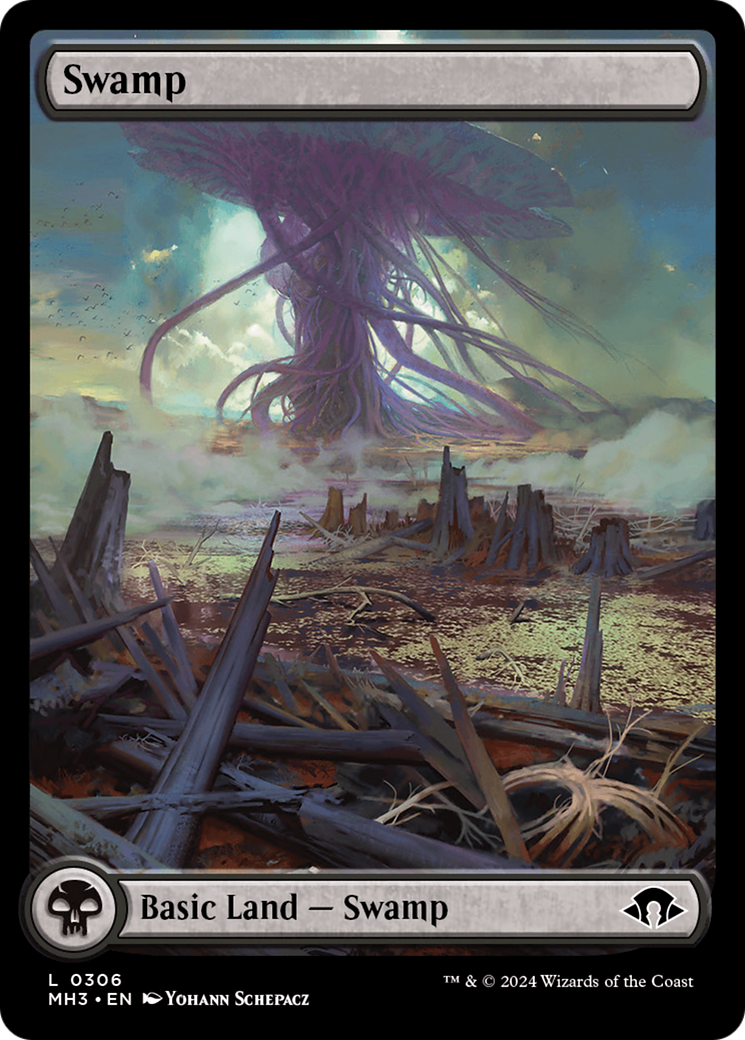 Swamp (0306) [Modern Horizons 3] | Card Merchant Takapuna