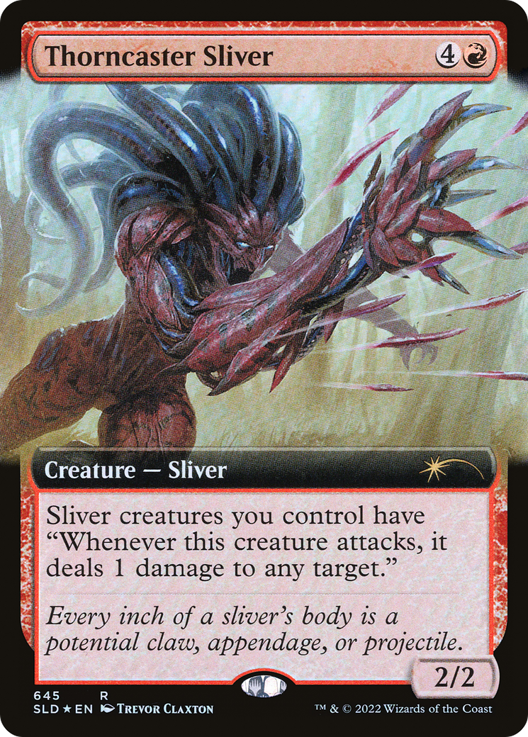 Thorncaster Sliver (Extended Art) [Secret Lair Drop Series] | Card Merchant Takapuna