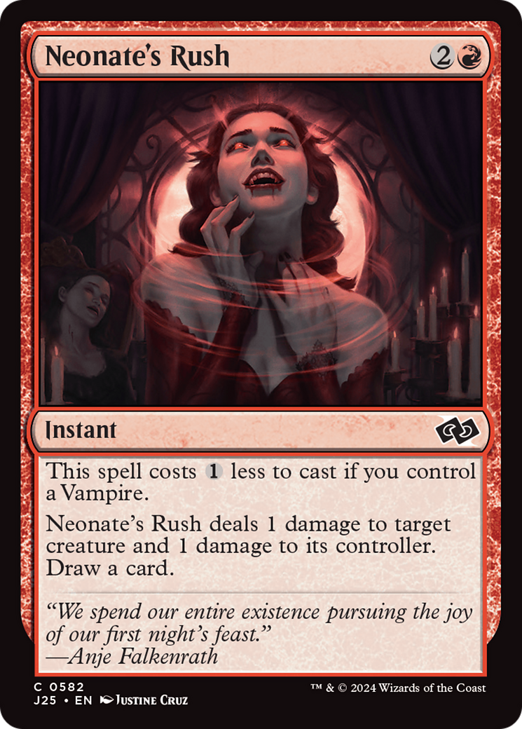 Neonate's Rush [Foundations Jumpstart] | Card Merchant Takapuna