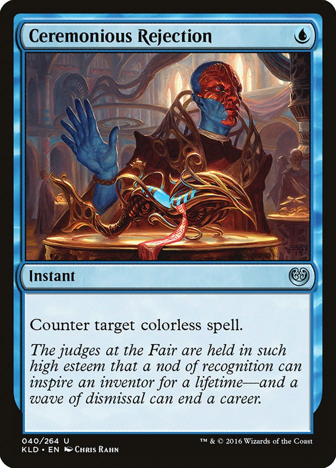 Ceremonious Rejection [Kaladesh] | Card Merchant Takapuna