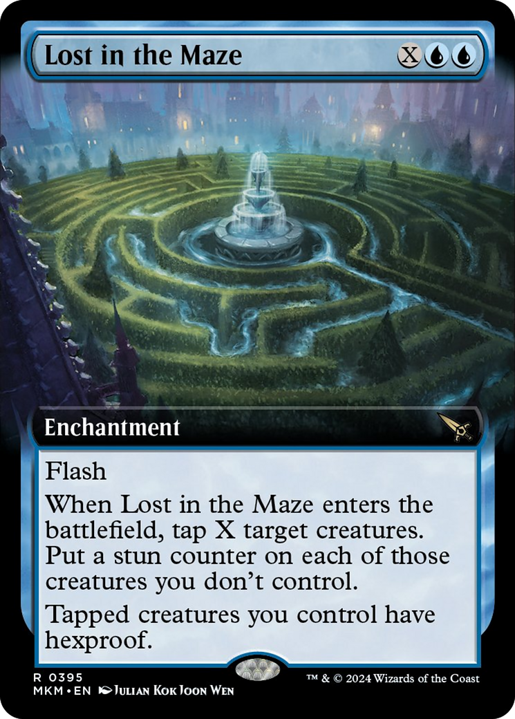 Lost in the Maze (Extended Art) [Murders at Karlov Manor] | Card Merchant Takapuna