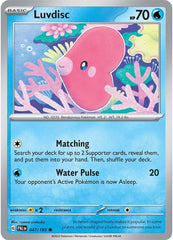 Luvdisc (047/193) [Scarlet & Violet: Paldea Evolved] | Card Merchant Takapuna