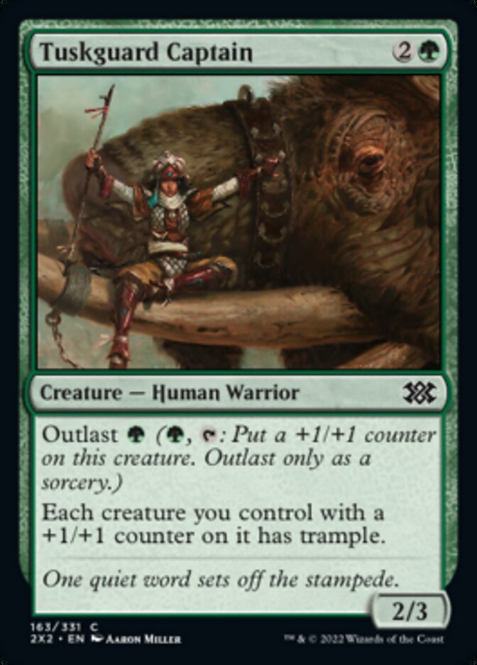 Tuskguard Captain [Double Masters 2022] | Card Merchant Takapuna