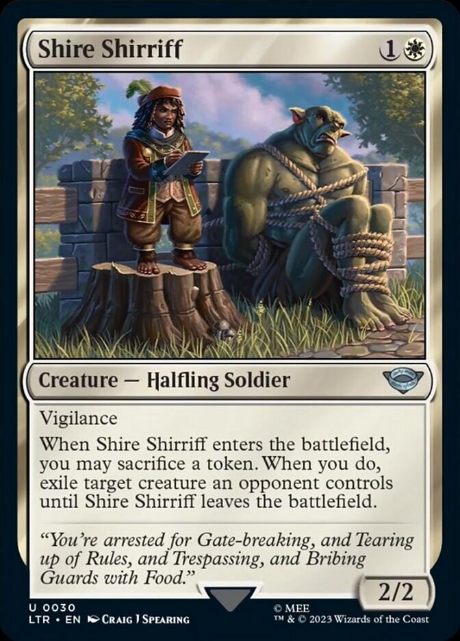 Shire Shirriff [The Lord of the Rings: Tales of Middle-Earth] | Card Merchant Takapuna