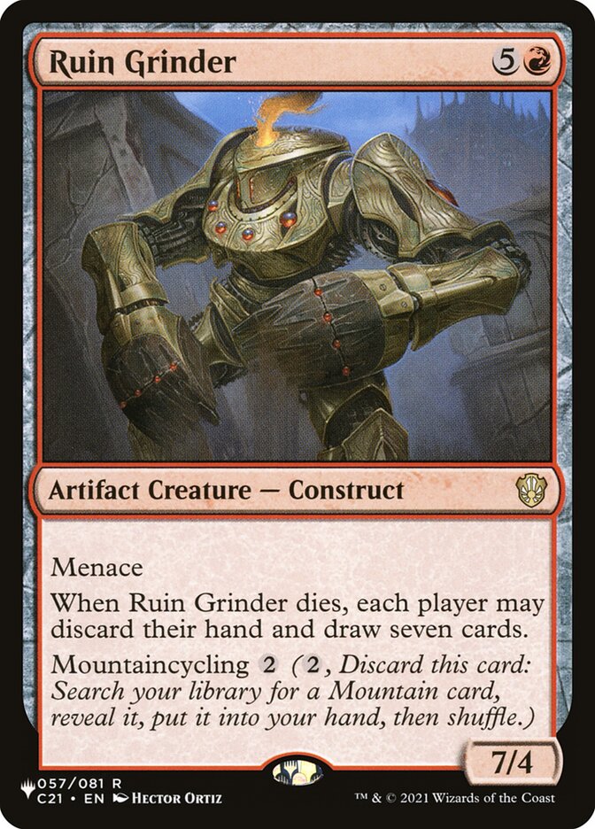 Ruin Grinder [The List] | Card Merchant Takapuna