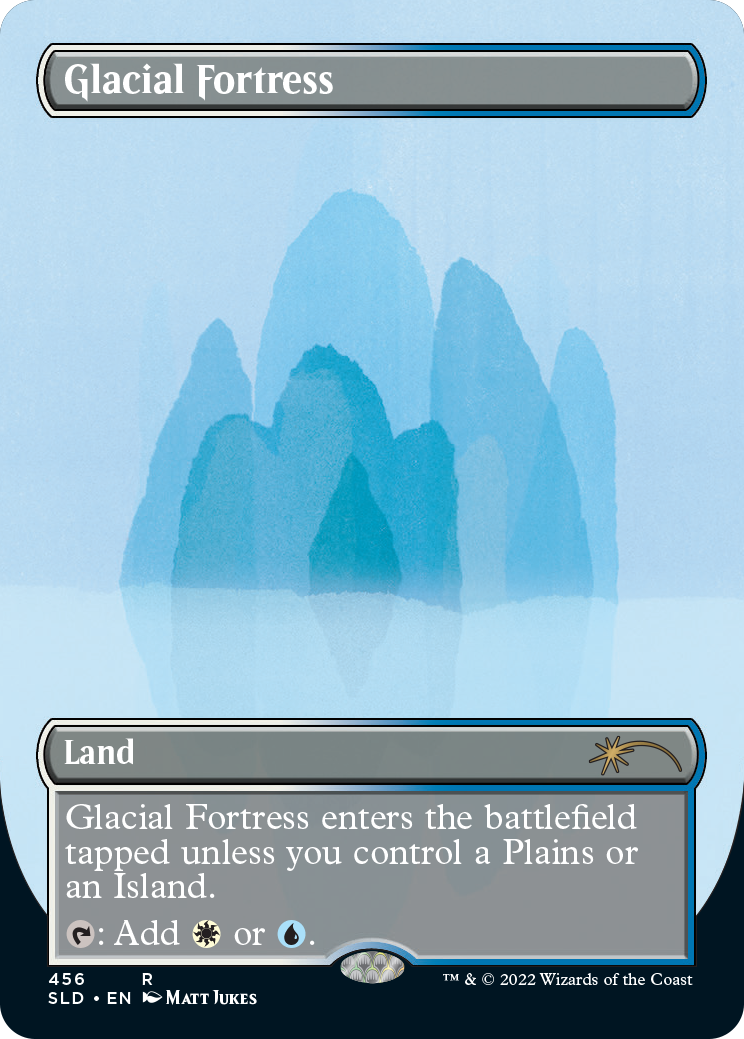 Glacial Fortress (Borderless) [Secret Lair Drop Series] | Card Merchant Takapuna