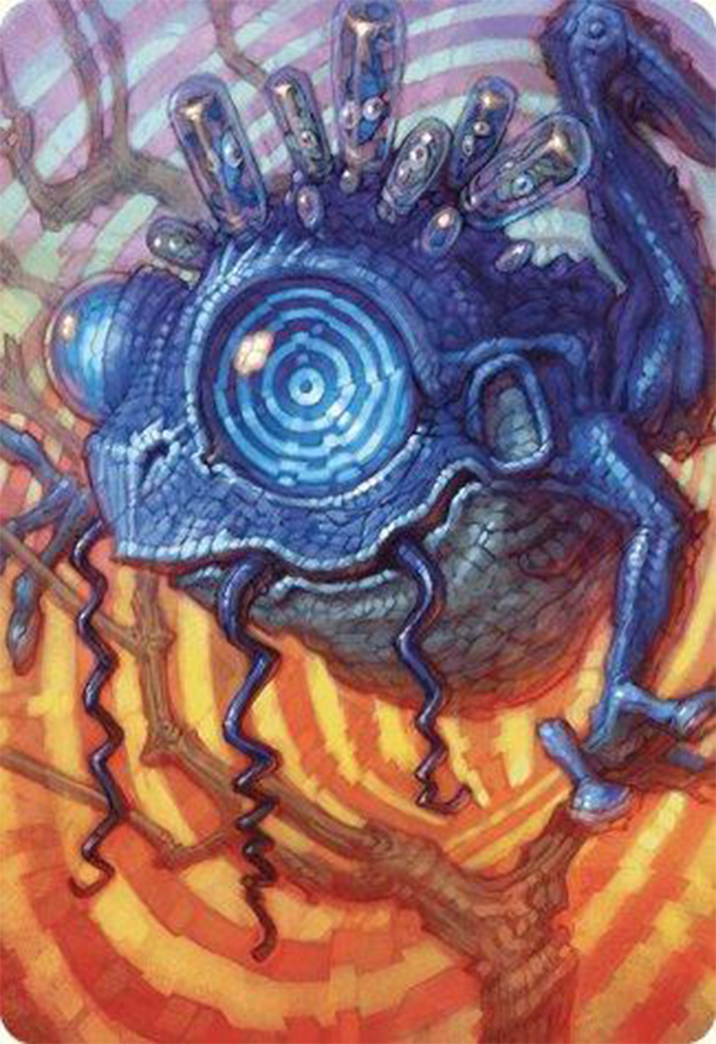 Psychic Frog Art Card [Modern Horizons 3 Art Series] | Card Merchant Takapuna