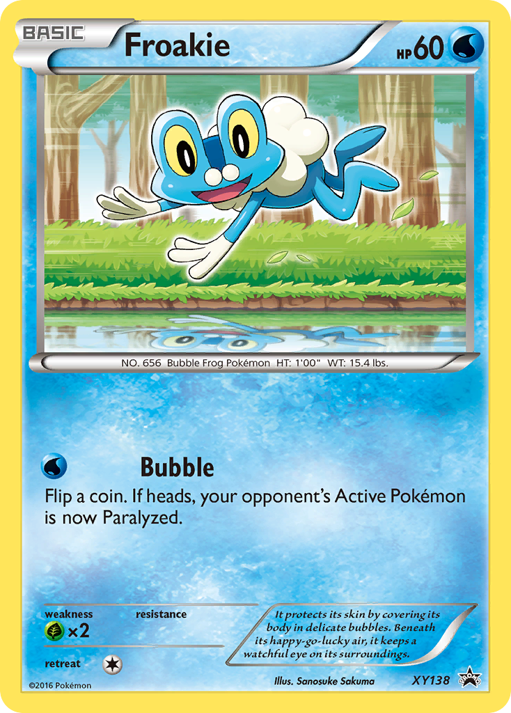 Froakie (XY138) [XY: Black Star Promos] | Card Merchant Takapuna