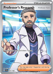 Professor's Research (Professor Turo) (241/198) [Scarlet & Violet: Base Set] | Card Merchant Takapuna